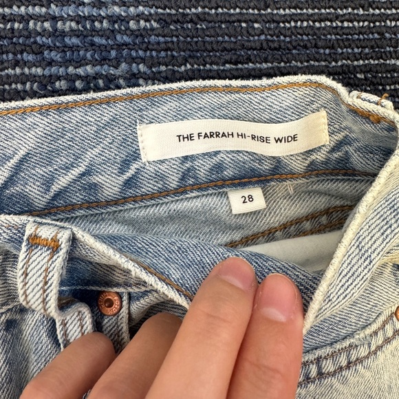 Aritzia Denim Forum The Farrah Hi-rise Wide Jean - Picture 6 of 6